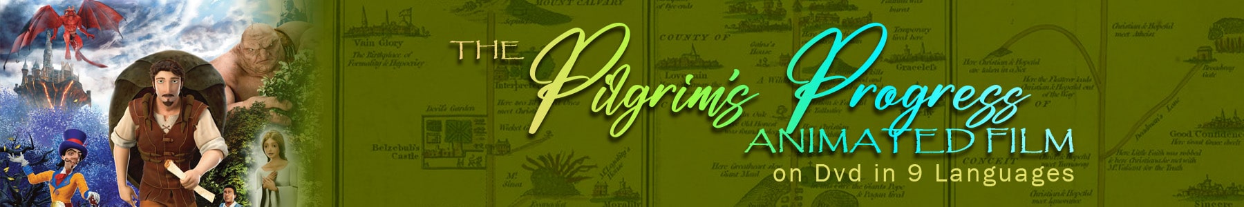 Pilgrim’s Progress Dvd in 9 Languages